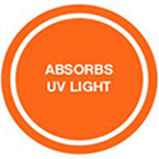 Absorbs UV Light