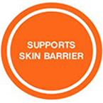 Supports Skin Barrier